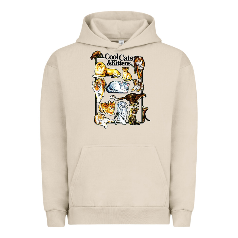 Cool Cats And Kittens Urban Hoodie by artisFamous | Teevron