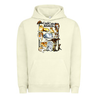 Pigment Pistachio cool cats and kittens Urban Hoodie - artisFamous