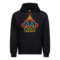 Black lite brite Urban Hoodie - artisFamous