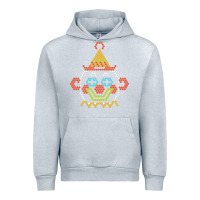 Heather Grey lite brite Urban Hoodie - artisFamous