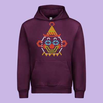 Lite Brite Urban Hoodie Designed By Artisfamous