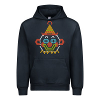 Navy lite brite Urban Hoodie - artisFamous