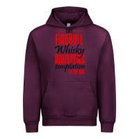 Mauve Wine fireball whisky whispers Urban Hoodie - artisFamous