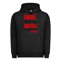 Pigment Black fireball whisky whispers Urban Hoodie - artisFamous