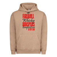 Pigment Burro fireball whisky whispers Urban Hoodie - artisFamous