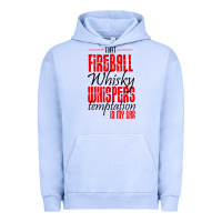 Pigment Grape Ice fireball whisky whispers Urban Hoodie - artisFamous