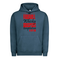 Pigment Midnight Navy fireball whisky whispers Urban Hoodie - artisFamous
