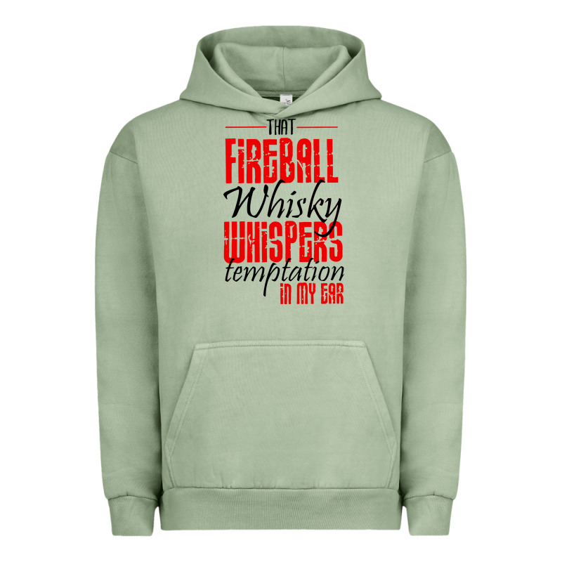 Fireball Whisky Whispers Urban Hoodie by artisFamous | Teevron