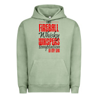 Pigment Oil Green fireball whisky whispers Urban Hoodie - artisFamous