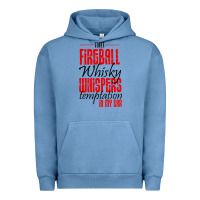 Pigment Pebble Blue fireball whisky whispers Urban Hoodie - artisFamous