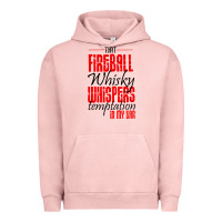 Pigment Salmon fireball whisky whispers Urban Hoodie - artisFamous