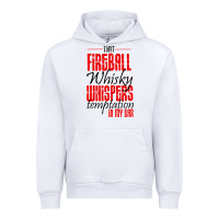 White fireball whisky whispers Urban Hoodie - artisFamous