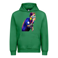 Emerald LIONEL MESSI Urban Hoodie - artisFamous