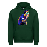 Forest Green LIONEL MESSI Urban Hoodie - artisFamous