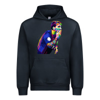 Navy LIONEL MESSI Urban Hoodie - artisFamous