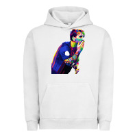 Pigment Lunar Rock LIONEL MESSI Urban Hoodie - artisFamous
