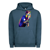 Pigment Midnight Navy LIONEL MESSI Urban Hoodie - artisFamous