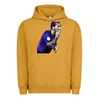 Pigment Peanut Butter LIONEL MESSI Urban Hoodie - artisFamous