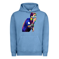 Pigment Pebble Blue LIONEL MESSI Urban Hoodie - artisFamous
