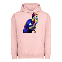 Pigment Salmon LIONEL MESSI Urban Hoodie - artisFamous