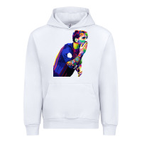 White LIONEL MESSI Urban Hoodie - artisFamous