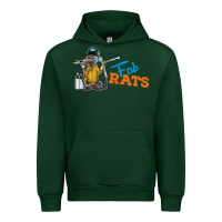 Forest Green fabrats Urban Hoodie - artisFamous