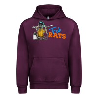 Mauve Wine fabrats Urban Hoodie - artisFamous