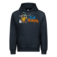 Navy fabrats Urban Hoodie - artisFamous