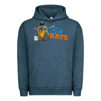Pigment Midnight Navy fabrats Urban Hoodie - artisFamous