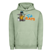 Pigment Oil Green fabrats Urban Hoodie - artisFamous