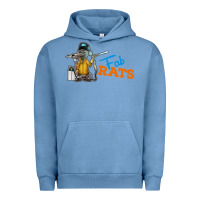 Pigment Pebble Blue fabrats Urban Hoodie - artisFamous