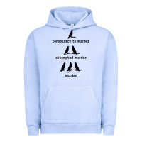 Pigment Grape Ice attempted murder cute Urban Hoodie - artisFamous