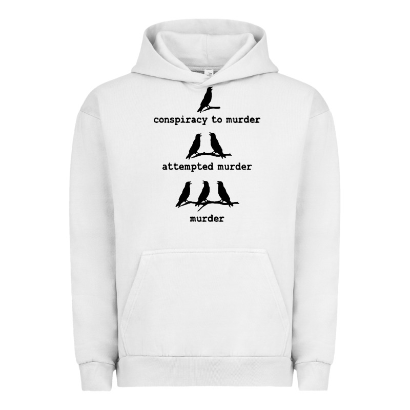 Attempted Murder Cute Urban Hoodie by artisFamous | Teevron