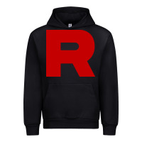 Black r is team rocket Urban Hoodie - artisFamous