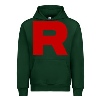 Forest Green r is team rocket Urban Hoodie - artisFamous
