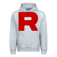 Heather Grey r is team rocket Urban Hoodie - artisFamous