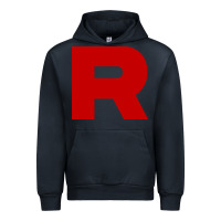 Navy r is team rocket Urban Hoodie - artisFamous