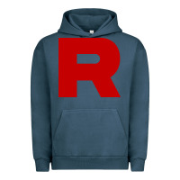 Pigment Midnight Navy r is team rocket Urban Hoodie - artisFamous