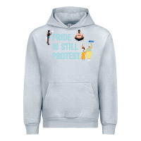 Heather Grey pride is still protest Urban Hoodie - artisFamous