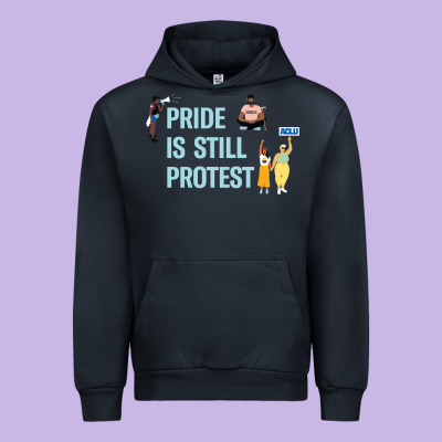 Pride Is Still Protest Urban Hoodie Designed By Artisfamous