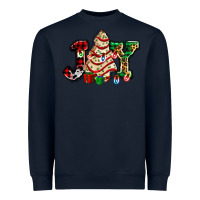 Navy joy with christmas tree cake ado Heavyweight Sweatshirt - AdoDesignShop