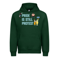 Forest Green pride is still protest Urban Hoodie - artisFamous
