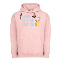 Pigment Salmon pride is still protest Urban Hoodie - artisFamous