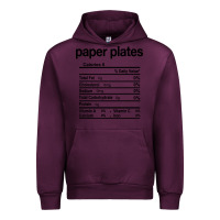 Mauve Wine paper plates nutrition facts funny thanksgiving christmas Urban Hoodie - artisFamous