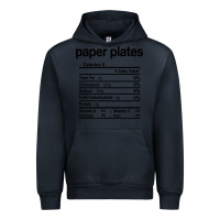 Navy paper plates nutrition facts funny thanksgiving christmas Urban Hoodie - artisFamous