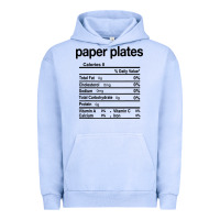 Pigment Grape Ice paper plates nutrition facts funny thanksgiving christmas Urban Hoodie - artisFamous