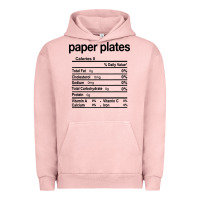 Pigment Salmon paper plates nutrition facts funny thanksgiving christmas Urban Hoodie - artisFamous