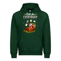 Forest Green cats for everybody cat christmas ugly christmas sweatshirt Urban Hoodie - artisFamous