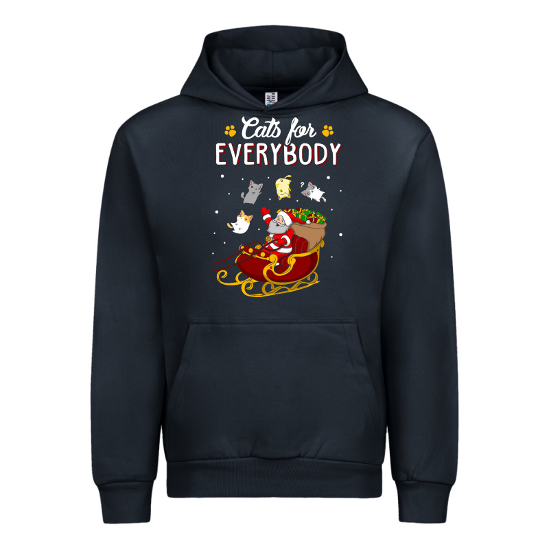 Cats For Everybody Cat Christmas Ugly Christmas Sweatshirt Urban Hoodie by artisFamous | Teevron