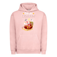Pigment Salmon cats for everybody cat christmas ugly christmas sweatshirt Urban Hoodie - artisFamous